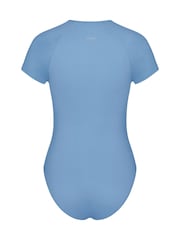 Sloggi Ever Infused Relax Kurzarm-Body in Blau - Bild 5 von 5