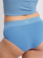 Sloggi Blue Ever Infused Relax High Waist Briefs - Image 2 of 6