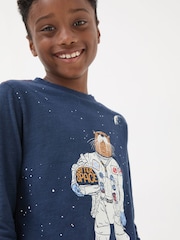Navy Otto Space T-Shirt - Image 3 of 4