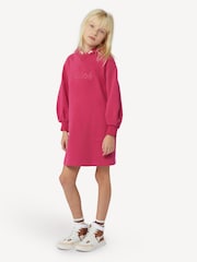 Chloé Pink Long Sleeve Hoodie Dress - Image 3 of 3