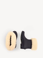 Chloé Blue Sherpa Fleece Lined Logo Wellies - Image 3 of 7