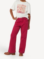Chloé Shirt Sleeve Printed Logo White T-Shirt - Image 3 of 3