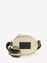 Marc Jacobs Gold Logo Cross-Body Bag - Image 2 of 7