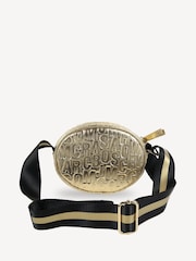 Marc Jacobs Gold Logo Cross-Body Bag - Image 5 of 7