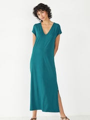 Hush Green Annabella Jersey Midi Dress - Image 3 of 4