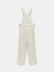 Hush Cream Maya Relaxed Straight Leg Dungarees - Image 4 of 4