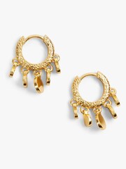 Hush Gold Lyra Mini Disc Earrings - Image 3 of 3
