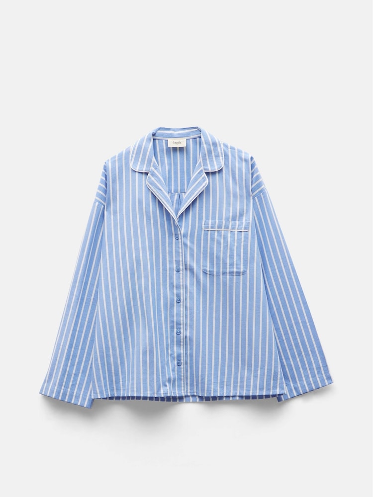 Hush – Amita – Pyjama aus gebürsteter Baumwollmischung - Bild 5 von 5