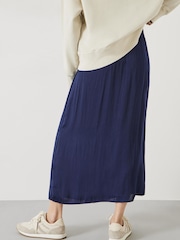 Hush Blue Simmi Wrap Maxi Skirt - Image 3 of 5