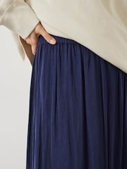 Hush Blue Simmi Wrap Maxi Skirt - Image 4 of 5