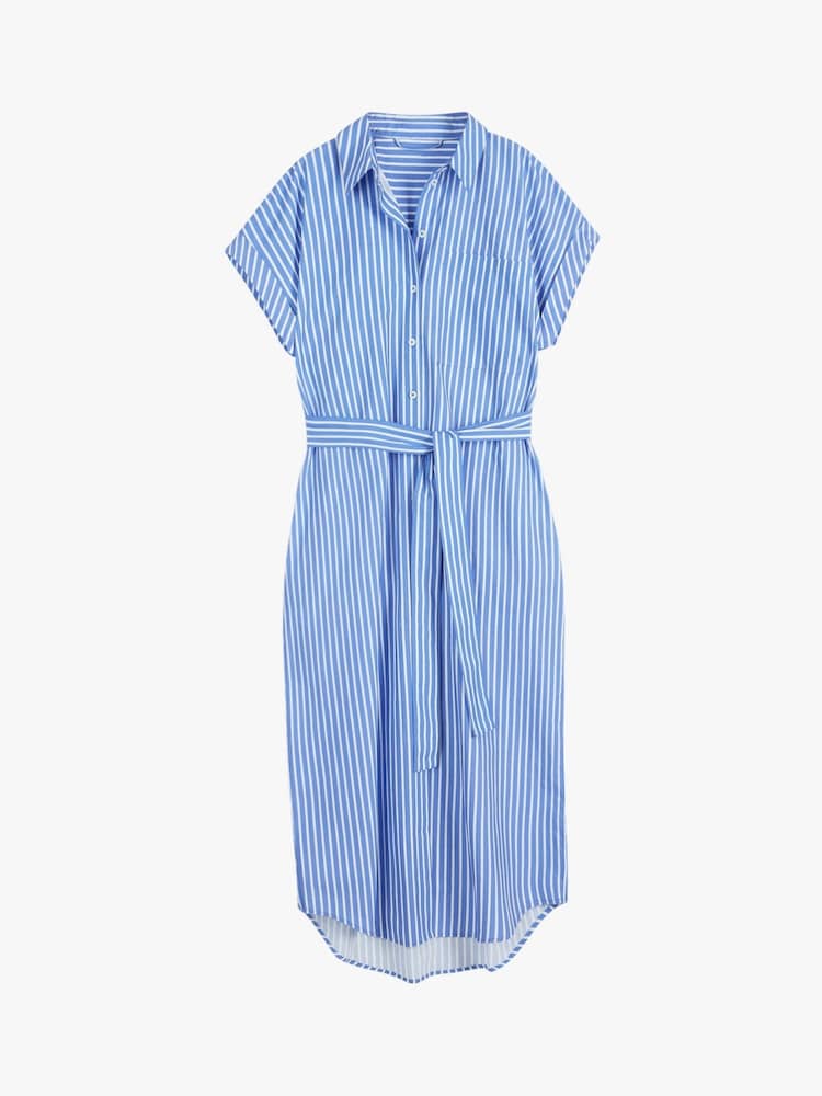 Hush Blue Romee Midi Shirt Dress - Image 5 of 5