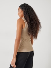 Hush Ribbed кругле декольте Vest - Image 2 of 5