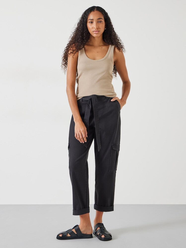 Hush Ribbed кругле декольте Vest - Image 3 of 5
