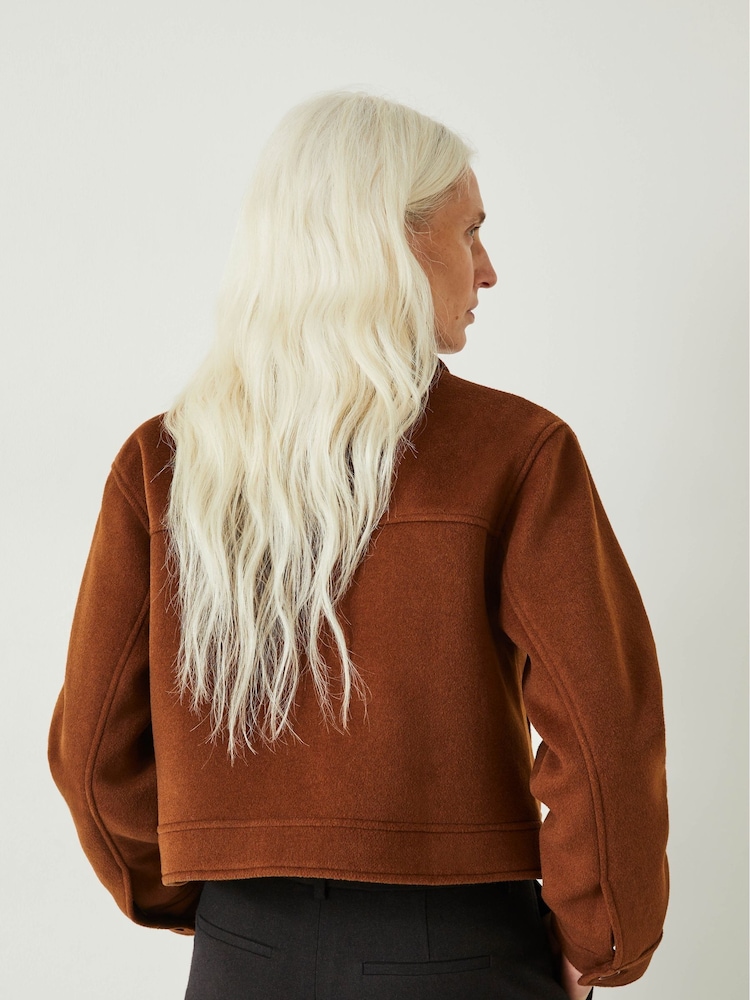 Hush Orange Taylah Wool Jacket - Image 2 of 5