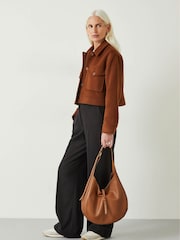 Hush Orange Taylah Wool Jacket - Image 4 of 5