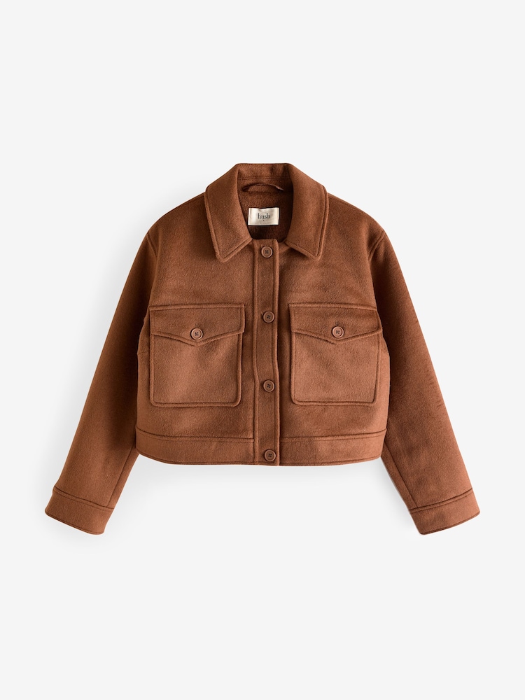 Hush Orange Taylah Wool Jacket - Image 5 of 5
