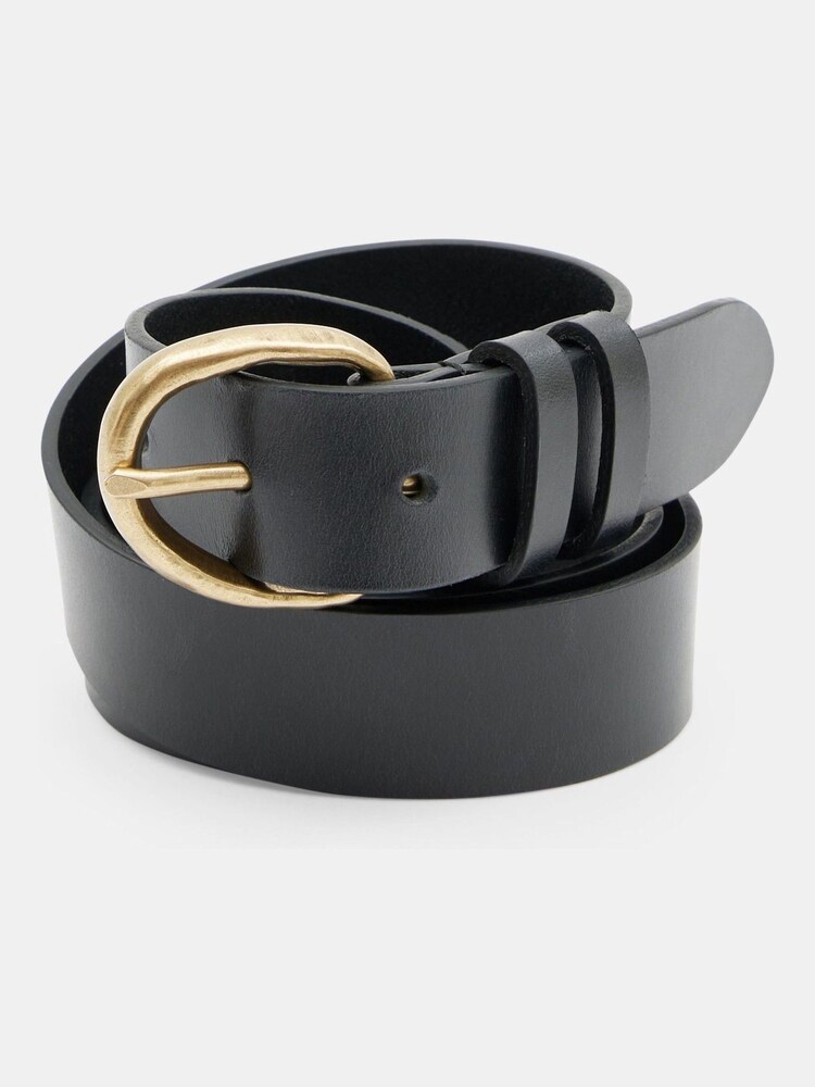 Hush Black Harlee Hammered Belt - Image 2 of 3 Hush Black Harlee Hammered Belt - Image 2 of 3