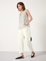Hush Blue Isabel Pleated Tank Top - Image 2 of 5