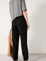 Hush Black Slim Pull On Suit Trousers - Image 2 of 5