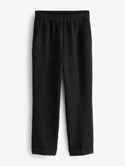 Hush Black Slim Pull On Suit Trousers - Image 5 of 5