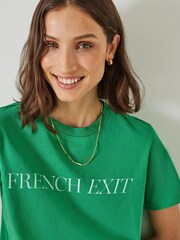 Hush Gold Louie Lariat Chain Necklace - Image 1 of 3