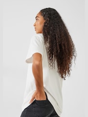Hush White Tuesday Graphic 100% Cotton T-Shirt - Image 3 of 5