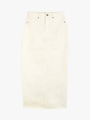 Hush Cream Jaz Denim Maxi Skirt - Image 5 of 5