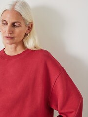 Hush Red Rozanne Boxy Sweatshirt - Image 3 of 4