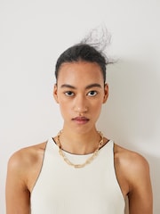 Hush Gold Tone Josey Chain Necklace - Image 4 of 4
