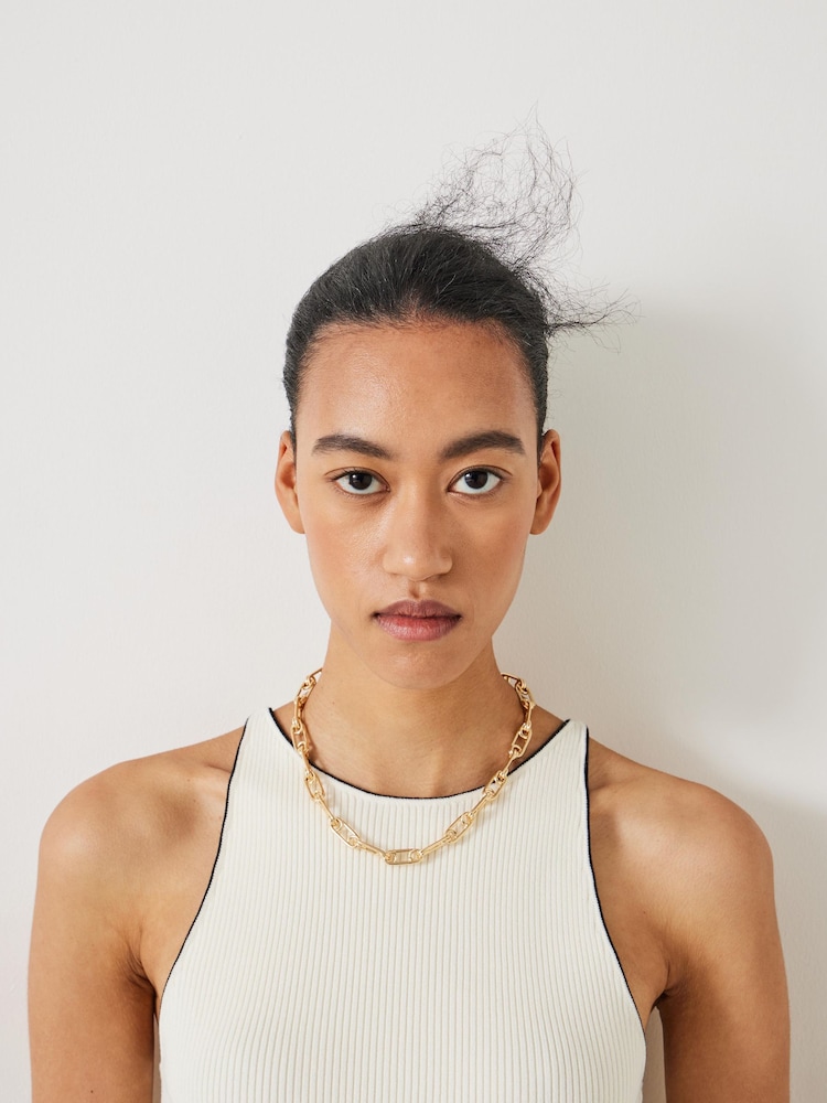 Hush Gold Tone Josey Chain Necklace - Image 4 of 4