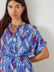 Hush Blue Keisha Maxi Shirt Dress - Image 1 of 4