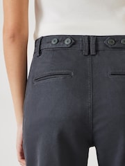 Hush Black Tanya Tapered Chino Trousers - Image 3 of 6