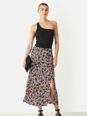 Hush Animal Print Kourtney Midi Skirt - Image 1 of 5