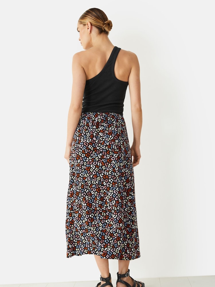 Hush Animal Print Kourtney Midi Skirt - Image 2 of 5