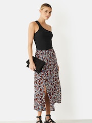 Hush Animal Print Kourtney Midi Skirt - Image 3 of 5