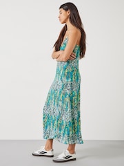 Hush Green Sydney Printed Maxi Slip Dress - Image 3 of 4