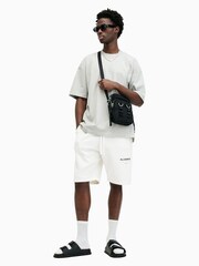 AllSaints White 100% Cotton Underground Sweatshirt - Image 3 of 7