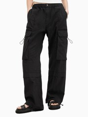 AllSaints Black Barbara Trousers - Image 2 of 8