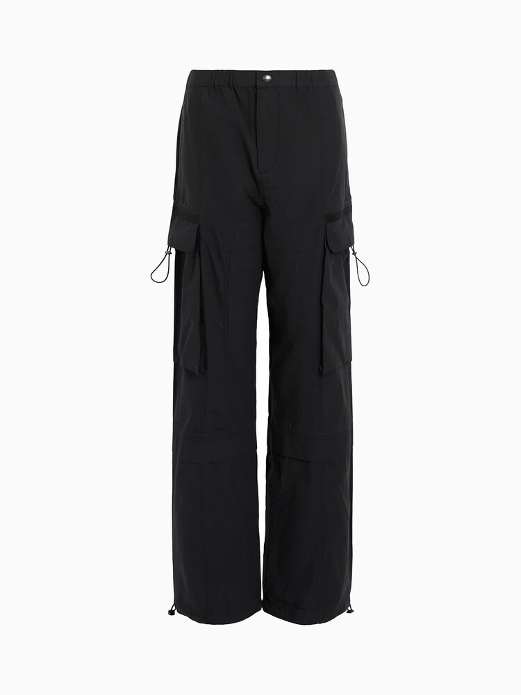 AllSaints Black Barbara Trousers - Image 8 of 8