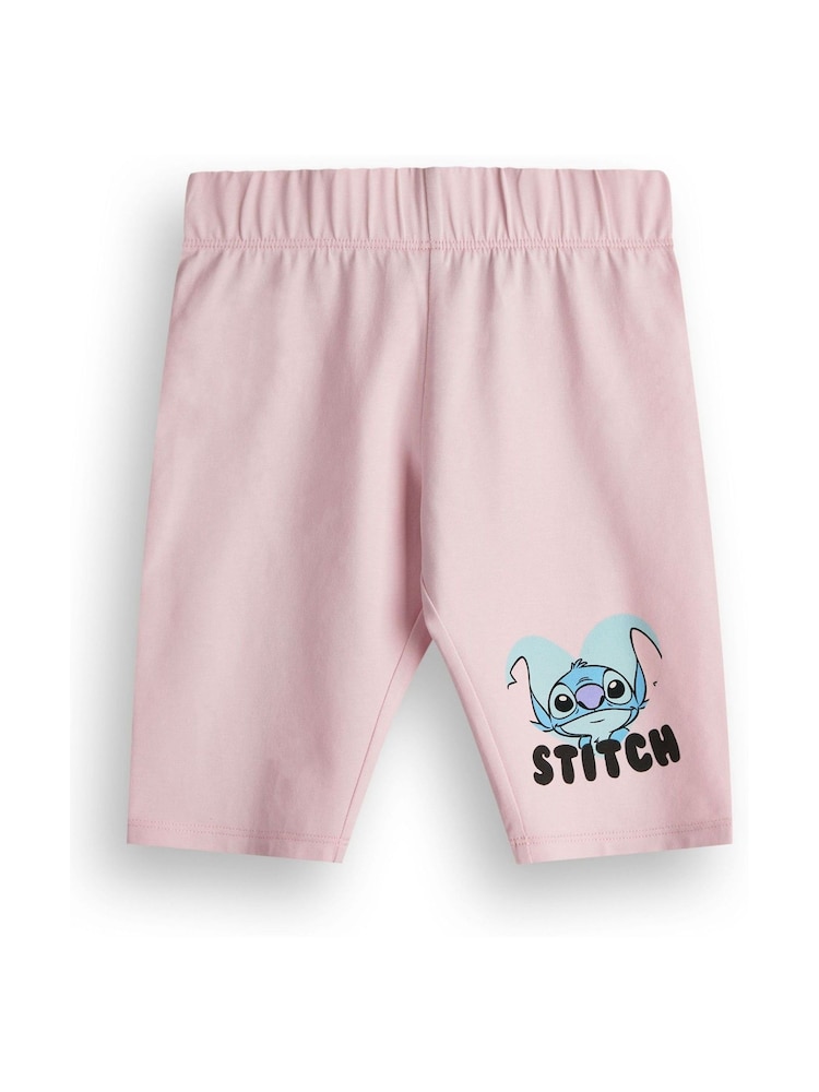 Vanilla Underground Grey Girls 100% Cotton Stitch T-Shirt and Cycling Shorts Set - Image 4 of 6