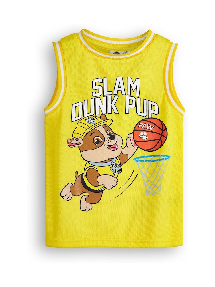 Amarillo - Vanilla Underground Paw Patrol Kids Marshall 2 Piece Basketball Set - Imagen 2 de 8