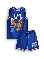 Azul - Vanilla Underground Paw Patrol Kids Marshall 2 Piece Basketball Set - Imagen 1 de 8