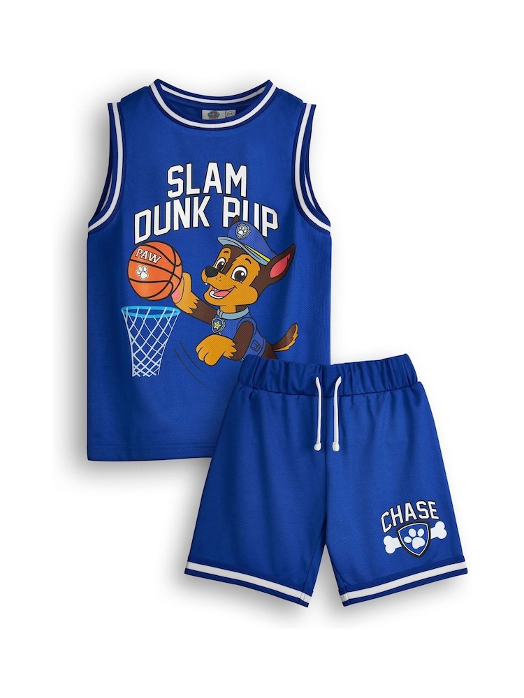 Azul - Vanilla Underground Paw Patrol Kids Marshall 2 Piece Basketball Set - Imagen 1 de 8