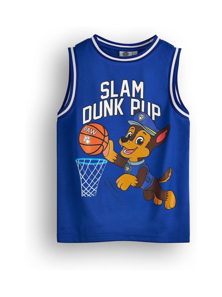 Azul - Vanilla Underground Paw Patrol Kids Marshall 2 Piece Basketball Set - Imagen 2 de 8