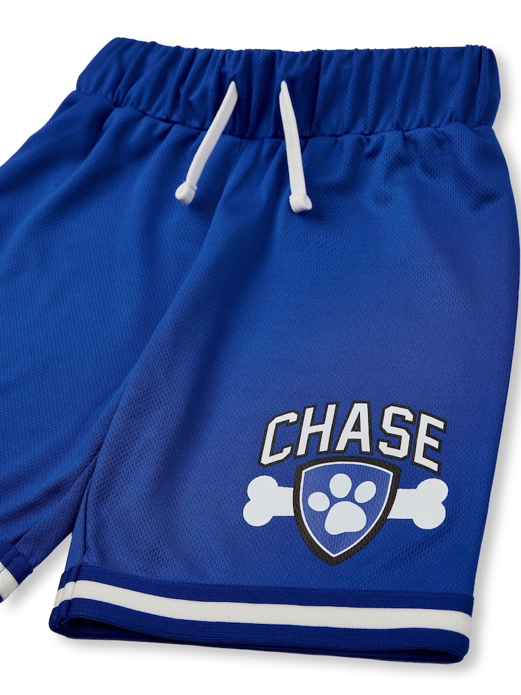 Niebieski - Vanilla Underground Paw Patrol Kids Marshall 2 Piece Basketball Set - Image 6 of 8
