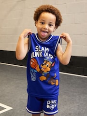 Azul - Vanilla Underground Paw Patrol Kids Marshall 2 Piece Basketball Set - Imagen 7 de 8