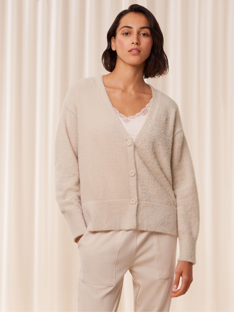 Triumph Cream Smart Thermal Cardigan - Image 2 of 5