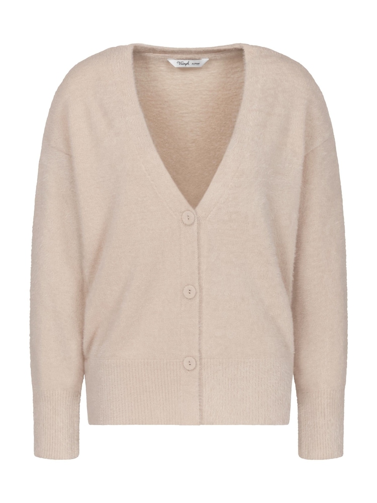 Triumph Cream Smart Thermal Cardigan - Image 5 of 5