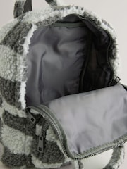 Monochrome Borg Check Backpack - Image 2 of 5
