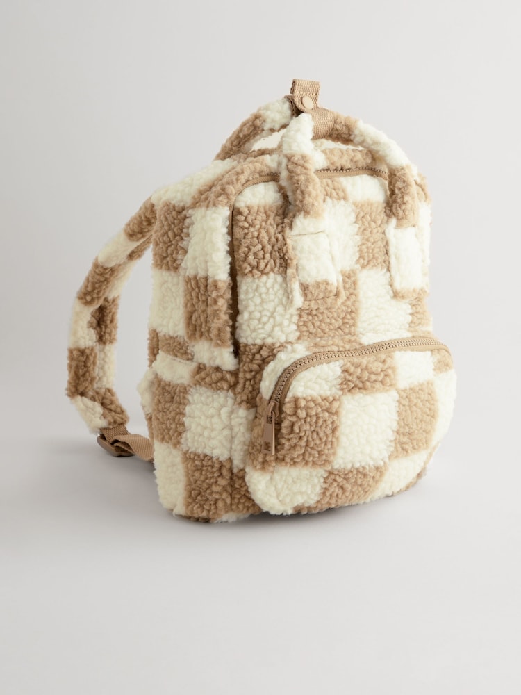 Neutral Borg Check Backpack - Image 1 of 5